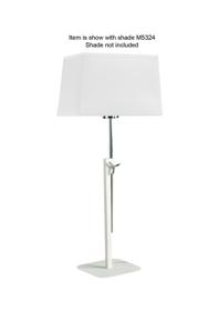 Habana White Table Lamps Mantra Shaded Table Lamps